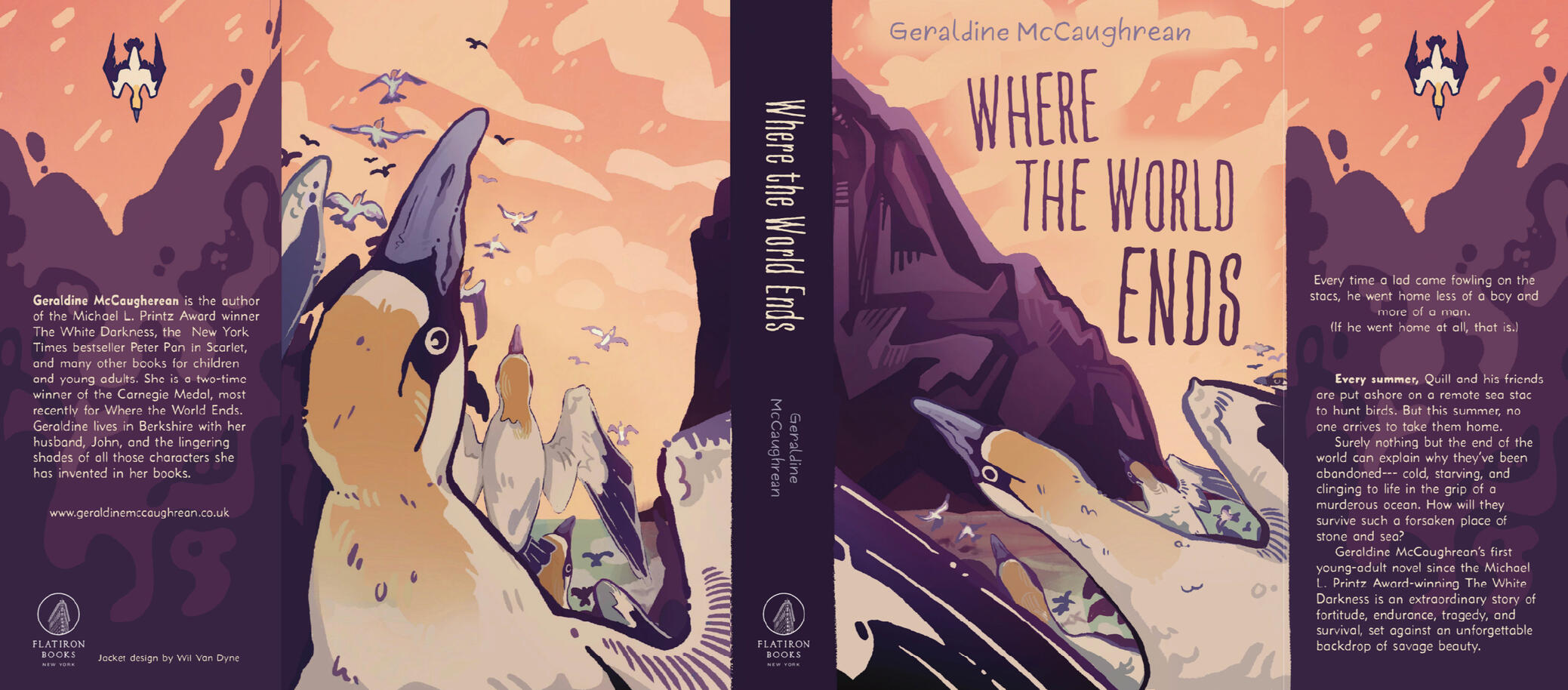 Where the World Ends - Geraldine McCaughrean (unofficial) Jacket Redesign (2025)