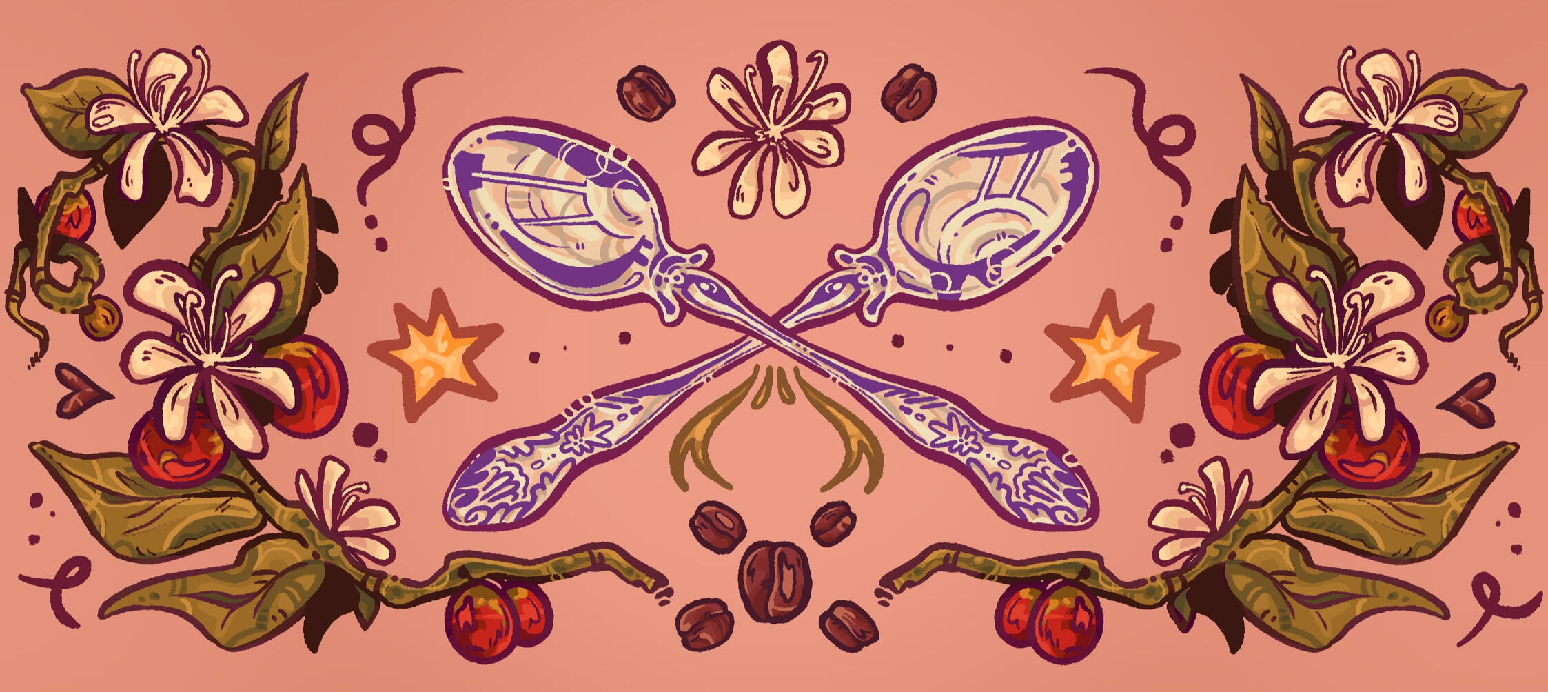 Coffee & Tea Surface Design (2025)